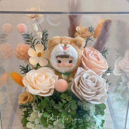 Snuggle with You preserved flower gift